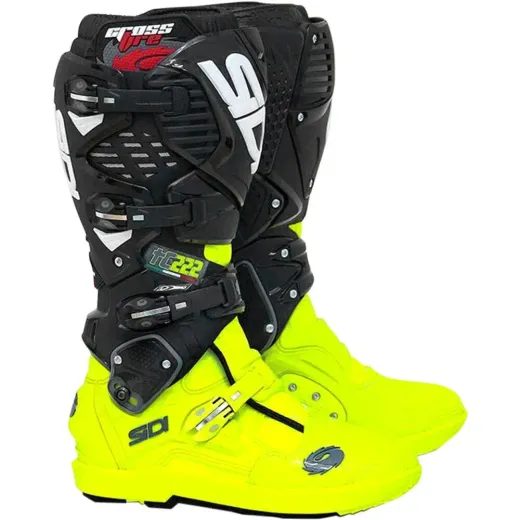 SIDI MOTOKROSOVÉ BOTY CROSSFIRE 3 SRS TC222 YELLOW FLUO/BLACK