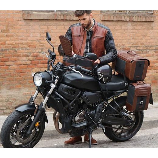 BOČNÍ BRAŠNA SHAD CAFE RACER SR38 10L ČERNÁ