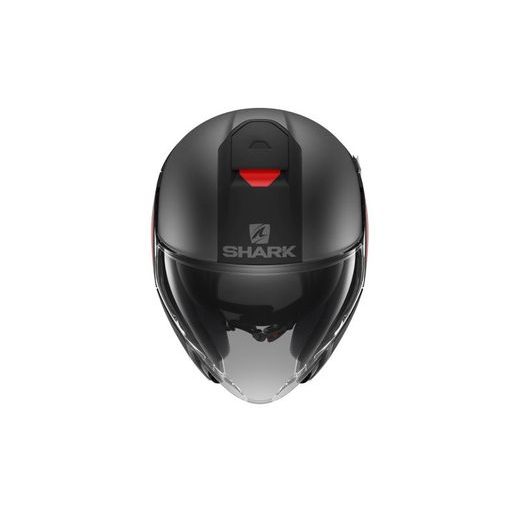 PŘILBA OTEVŘENÁ SHARK CITYCRUISER KARONN COLOUR ANTHRACITE/BLACK/RED