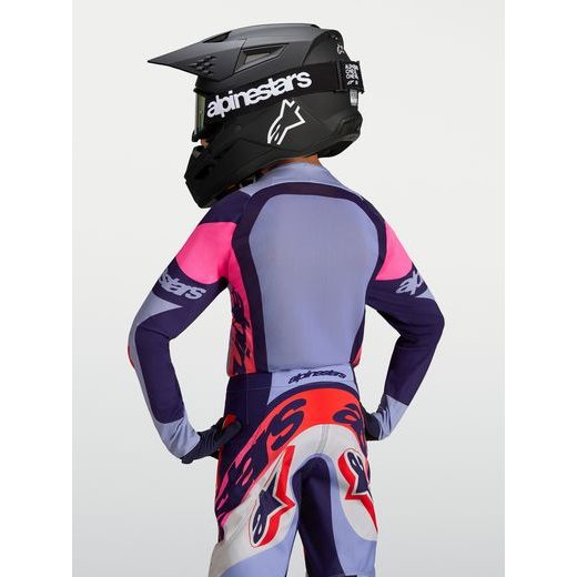 DRES SUPERTECH DYNA YOUTH, ALPINESTARS, DĚTSKÉ (SVĚTLE FIALOVÁ/MODRÁ/RŮŽOVÁ/BÍLÁ) 2027