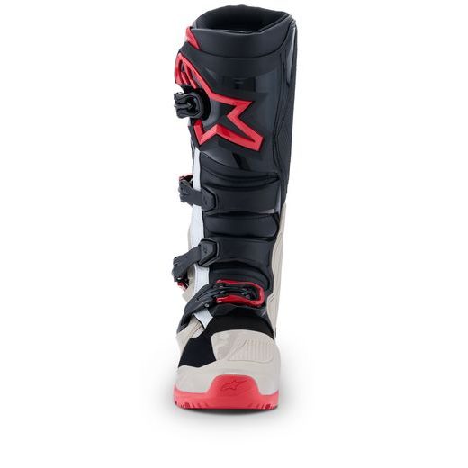 BOTY TECH 7 ENDURO, ALPINESTARS (ČERNÁ/SVĚTLE ŠEDÁ/ČERVENÁ) 2026