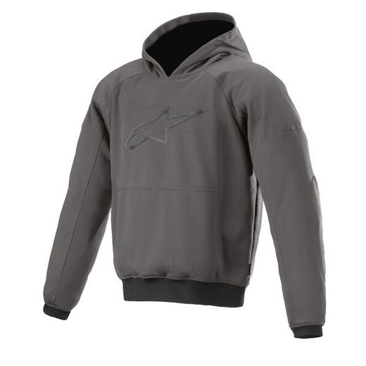 BUNDA AGELESS HOODIE, ALPINESTARS (ŽÍHANÁ ŠEDÁ)