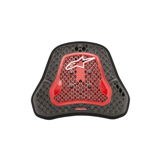 CHRÁNIČ HRUDI NUCLEON KR-CELL CIS VKLÁDACÍ S PŘIPÍNÁNÍM NA DRUKY CERTIFIKACE CE2, ALPINESTARS (ČERNÝ/ČERVENÝ)