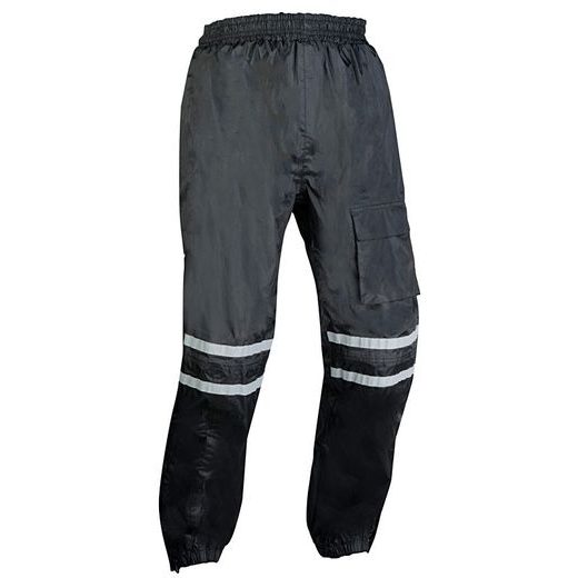 MBW NEPROMOKAVÉ PLÁŠTĚNKOVÉ KALHOTY ČERNÉ