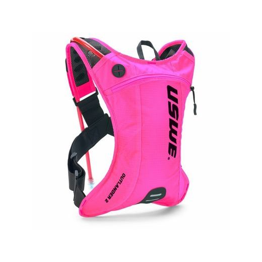 BATOH ENDURO OUTLANDER 2, USWE - ŠVÉDSKO (RŮŽOVÁ, OBJEM 2 L, HYDROBAG 1,5 L)