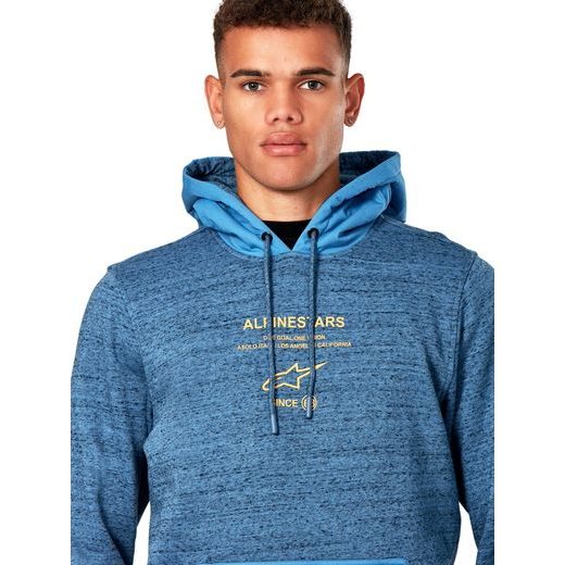 MIKINA OCCURANCE HOODIE, ALPINESTARS (MODRÁ)