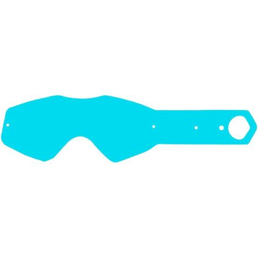 STRHÁVACÍ SLÍDY PLEXI PRO BRÝLE SPY ŘADY KLUTCH/WHIP, Q-TECH (10 VRSTEV V BALENÍ, ČIRÉ)