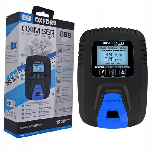 NABÍJEČKA OXIMISER 888 OXFORD - ANGLIE (12 V, 0,9 A, 30 AH)