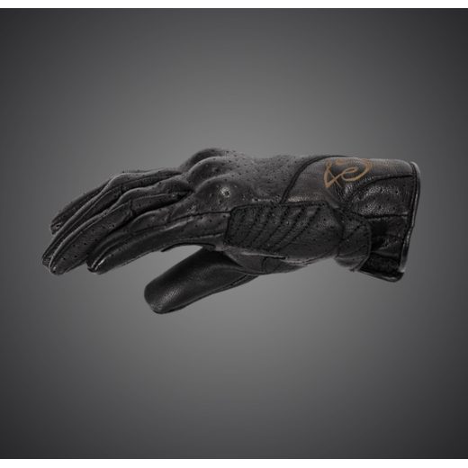 4SR DÁMSKÉ KOŽENÉ MOTO RUKAVICE MONSTER LADY EVO BLACK