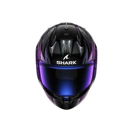 SHARK INTEGRÁLNÍ PŘILBA D-SKWAL 3 BLAST-R ČERNÁ/FIALOVÁ/LESKLÁ/ŠEDÁ