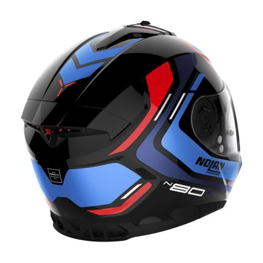 INTEGRÁLNÍ HELMA NOLAN N80-8 ALLY N-COM GLOSSY BLACK 43