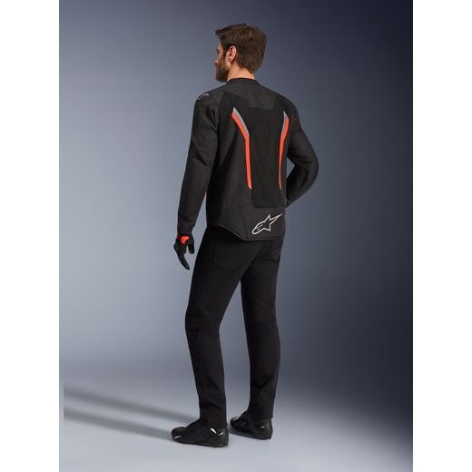 BUNDA AST V3 AIR, ALPINESTARS (ČERNÁ/ČERVENÁ/ŠEDÁ) 2026