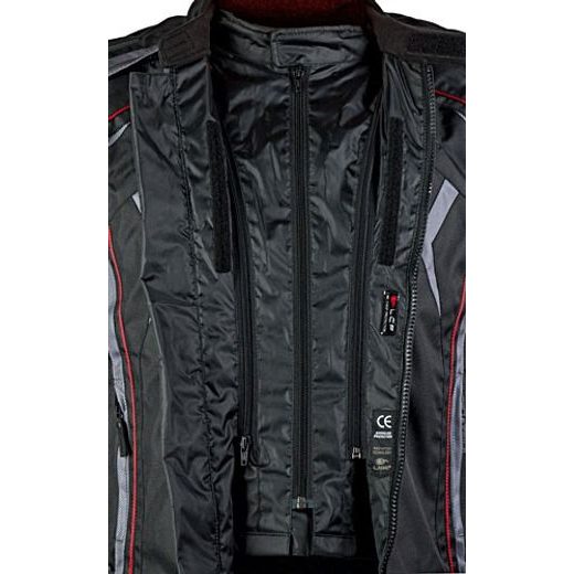 MBW PÁNSKÁ TEXTILNÍ MOTO BUNDA NEO RED