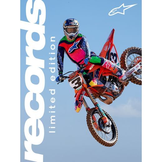 BOTY TECH 10 LIMITOVANÁ EDICE RECORDS, ALPINESTARS (ČERNÁ/MULTICOLOR) 2026