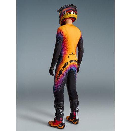 KALHOTY SUPERTECH LIMITOVANÁ EDICE BLACK HOLE, ALPINESTARS (ČERNÁ/MULTICOLOR) 2026