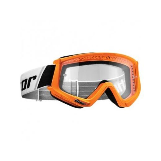 THOR MOTOKROSOVÉ BRÝLE DĚTSKÉ THOR COMBAT FLUO ORANŽOVÁ/ČERNÁ