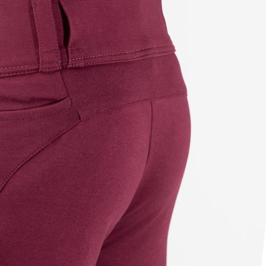 KALHOTY SUPER LEGGINGS 2.0, OXFORD, DÁMSKÉ (LEGÍNY S ARAMIDOVOU PODŠÍVKOU, BORDÓ)