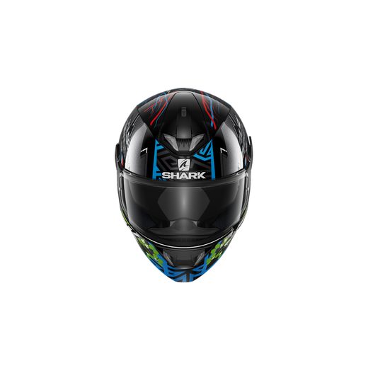 SHARK INTEGRÁLNÍ PŘILBA SKWAL 2.2 NOXXYS ČERNÁ/FIALOVÁ/MODRÁ/ZELENÁ