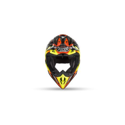 PŘILBA AVIATOR 2.3 AMSS FAME, AIROH - ITÁLIE (ORANŽOVÁ LESKLÁ)