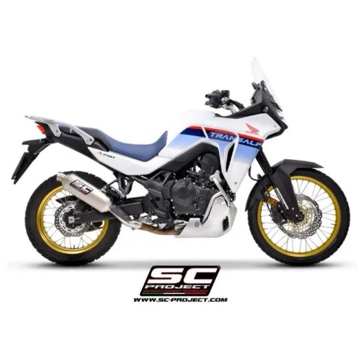 SC-PROJECT RALLY RAID TITANOVÝ VÝFUK HONDA TRANSALP XL750 2023-