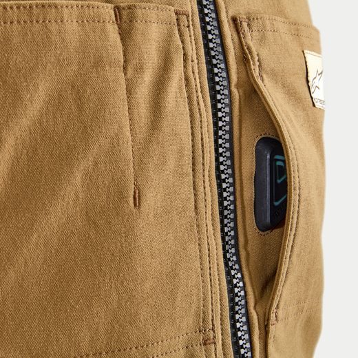 AIRBAGOVÁ VESTA TECH-AIR®3 CANVAS SYSTEM, ALPINESTARS (BÉŽOVÁ) 2025