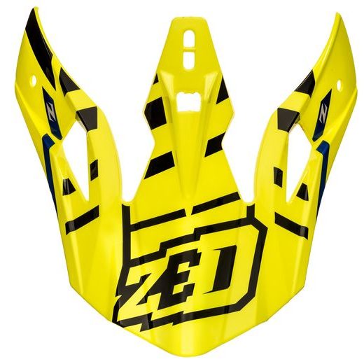 KŠILT PRO PŘILBY X1.9 A X1.9D, ZED (ŽLUTÁ FLUO/ČERNÁ/MODRÁ)