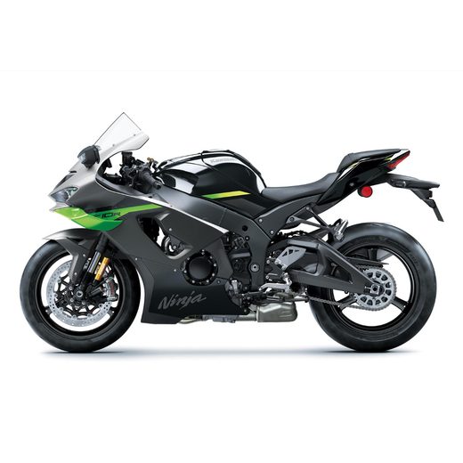 KAWASAKI NINJA ZX-10R MY26 METALLIC MATTE GRAPHENESTEEL GRAY / METALLIC SPARK BLACK / LIME GREEN