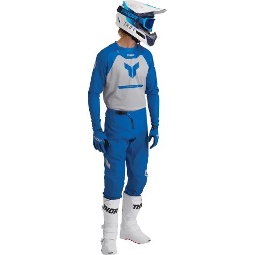 PÁNSKÉ MOTO KALHOTY THOR RIDEMODE MENACE PANTS MODRÁ