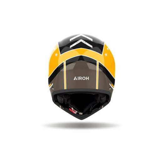 PŘILBA J110 COMMAND, AIROH (LESKLÁ ŽLUTÁ)