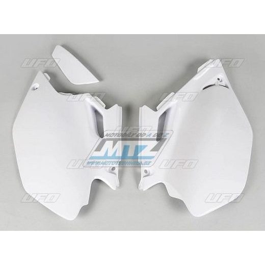BOČNICE YAMAHA WRF250 + WRF450 / 03-06 - (BARVA BÍLÁ)