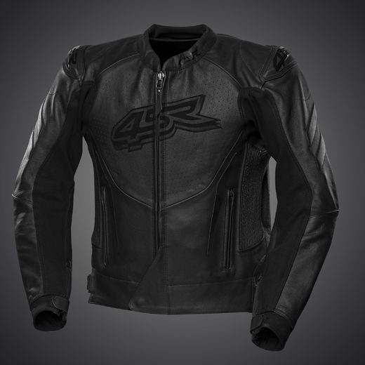 4SR PÁNSKÁ KOŽENÁ MOTO BUNDA CLUB SPORT BLACK SERIES AR