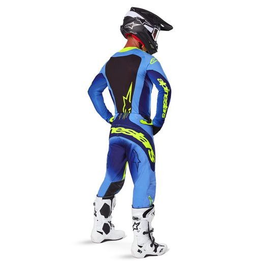 KALHOTY TECHSTAR MELT, ALPINESTARS (ŽLUTÁ FLUO/MODRÁ) 2025