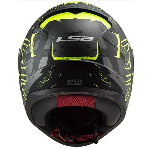 LS2 DĚTSKÁ INTEGRÁLNÍ PŘILBA FF353 RAPID MINI VIGNETTE BLACK H-V YELLOW