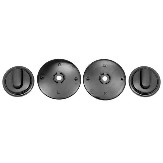 MECHANISMUS PLEXI PRO PŘILBY HERITAGE L+P, NOX (ČERNÁ)
