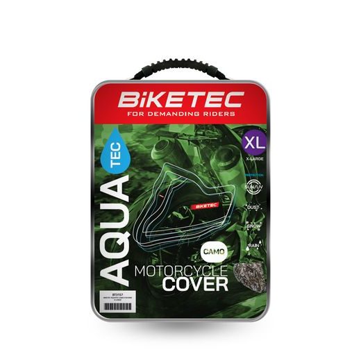 PLACHTA - GARÁŽ NA MOTORKU BIKETEC AQUATEC (CAMO) XL