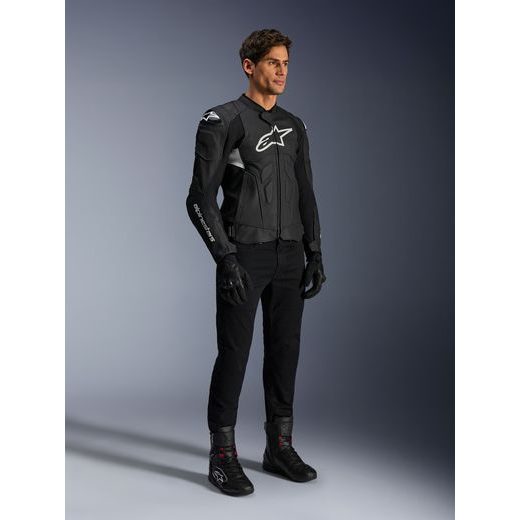 BUNDA DUSK, ALPINESTARS (ČERNÁ/BÍLÁ) 2025