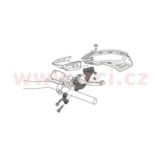 KRYTY PÁČEK FLX, RTECH (ŽLUTÉ ODST. SUZUKI RMZ, 4 VARIANTY V 1, VČ. MONTÁŽNÍ SADY)