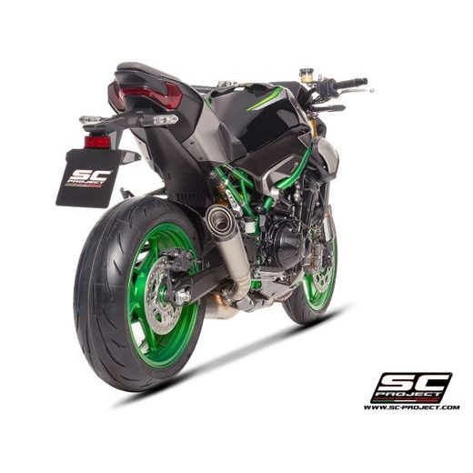 SC-PROJECT KAWASAKI Z900 2025- TITANOVÝ VÝFUK S1 HOMOLOGOVANÝ