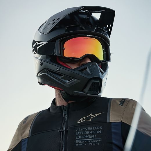 BUNDA ST-2 AIR, ALPINESTARS (TMAVĚ MODRÁ/TMAVÁ KHAKI/ČERNÁ) 2025