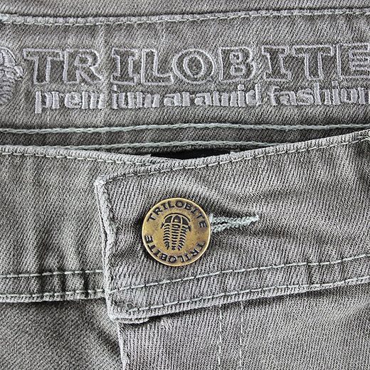 TRILOBITE PÁNSKÉ KALHOTY 661 PARADO SLIM FIT ŠEDÉ