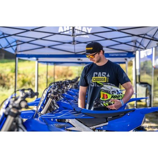 CASSIDA PÁNSKÁ MOTOKROSOVÁ PŘILBA CROSS CUP SONIC ŠEDÁ MATNÁ ČERNÁ