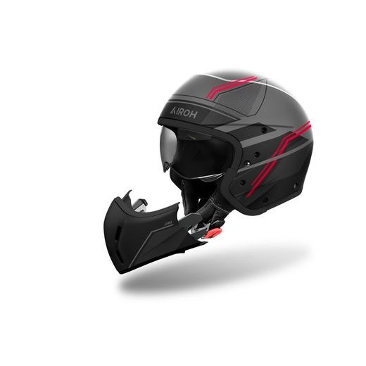 PŘILBA J110 SLIM, AIROH (ČERVENÁ MATNÁ) 2025
