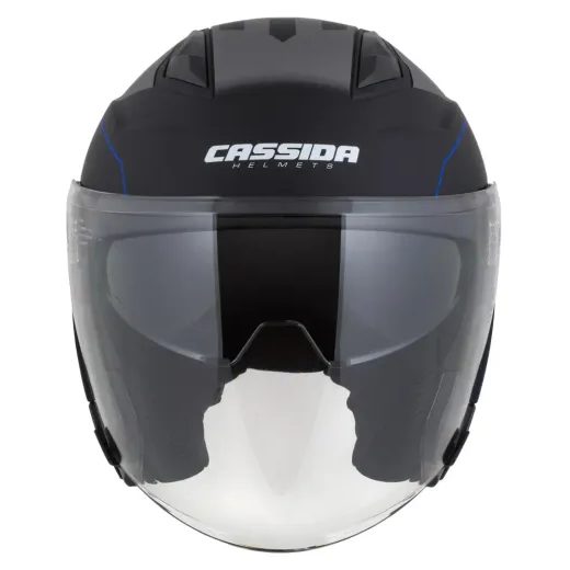 CASSIDA OTEVŘENÁ MOTO PŘILBA JET TECH ROXOR MODRÁ