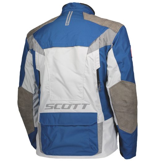 SCOTT PÁNSKÁ TEXTILNÍ MOTO BUNDA  DUALRAID DRYO JACKET SAPPHIRE BLUE LUNAR GREY