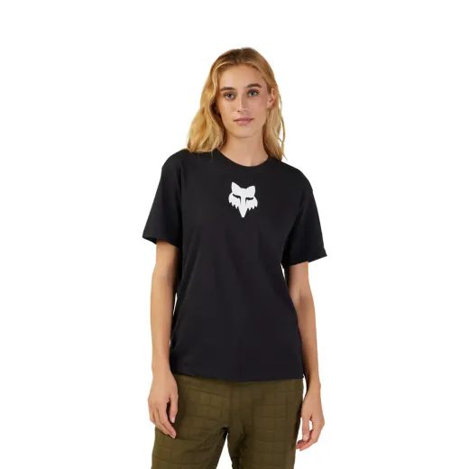 FOX DÁMSKÉ TRIČKO FOX HEAD SS TEE BLACK