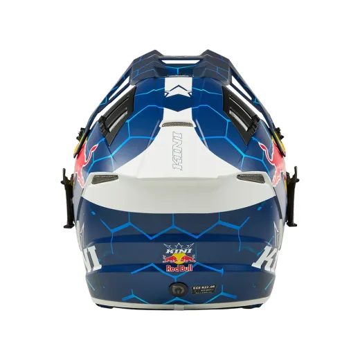 MOTO HELMA KINI RED BULL EXC HELMET 1.0 MODRÁ/BÍLÁ