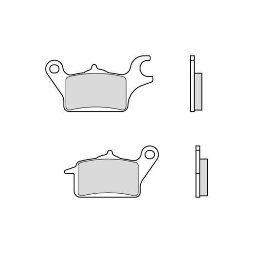 BRZDOVÉ DESTIČKY BREMBO 07112 BRZDOVÉ DESTIČKY PRO SKÚTRY CC