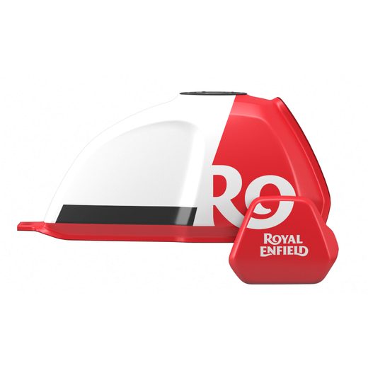 ROYAL ENFIELD SCRAM 411 WHITE FLAME