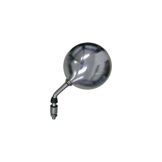 ZPĚTNÉ ZRCÁTKO CHROMOVÉ (ZÁVIT PRAVÝ M10, PRŮMĚR SKLA 120 MM), Q-TECH, L