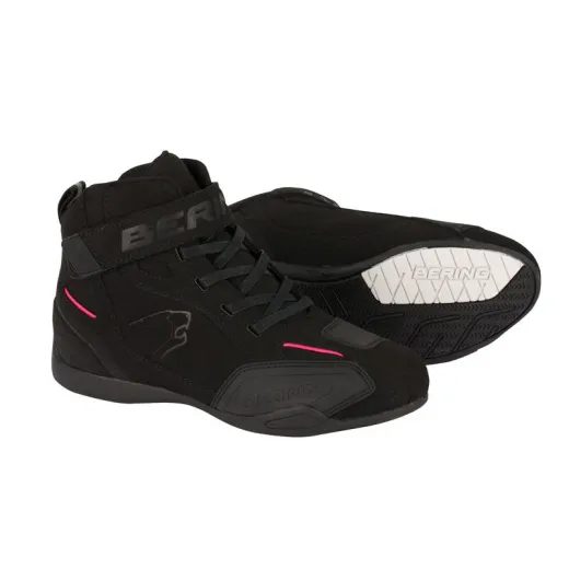 BERING DÁMSKÉ MOTO BOTY LADY CORWELL NOIR FUCHSIA